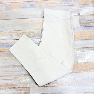 MELANIE LYNE – Beige pull-on dress pants | Classic stretch fit‎ | Size 12 *